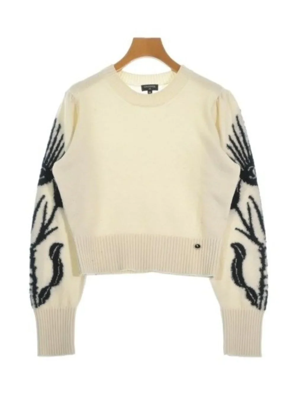 Chanel Knit Sweater Cream